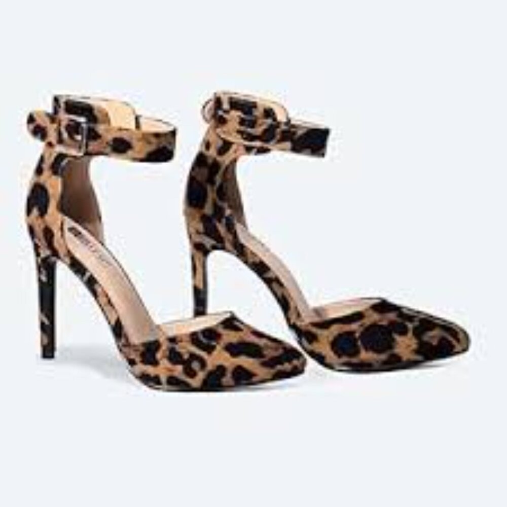 Michael Kors animal print heels